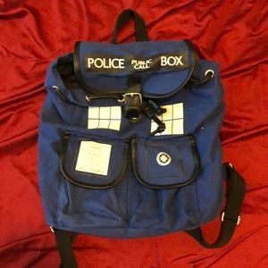 Dr Who Tardis Backpack